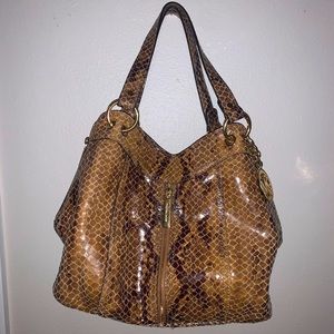 Snakeskin Michael Kors Purse